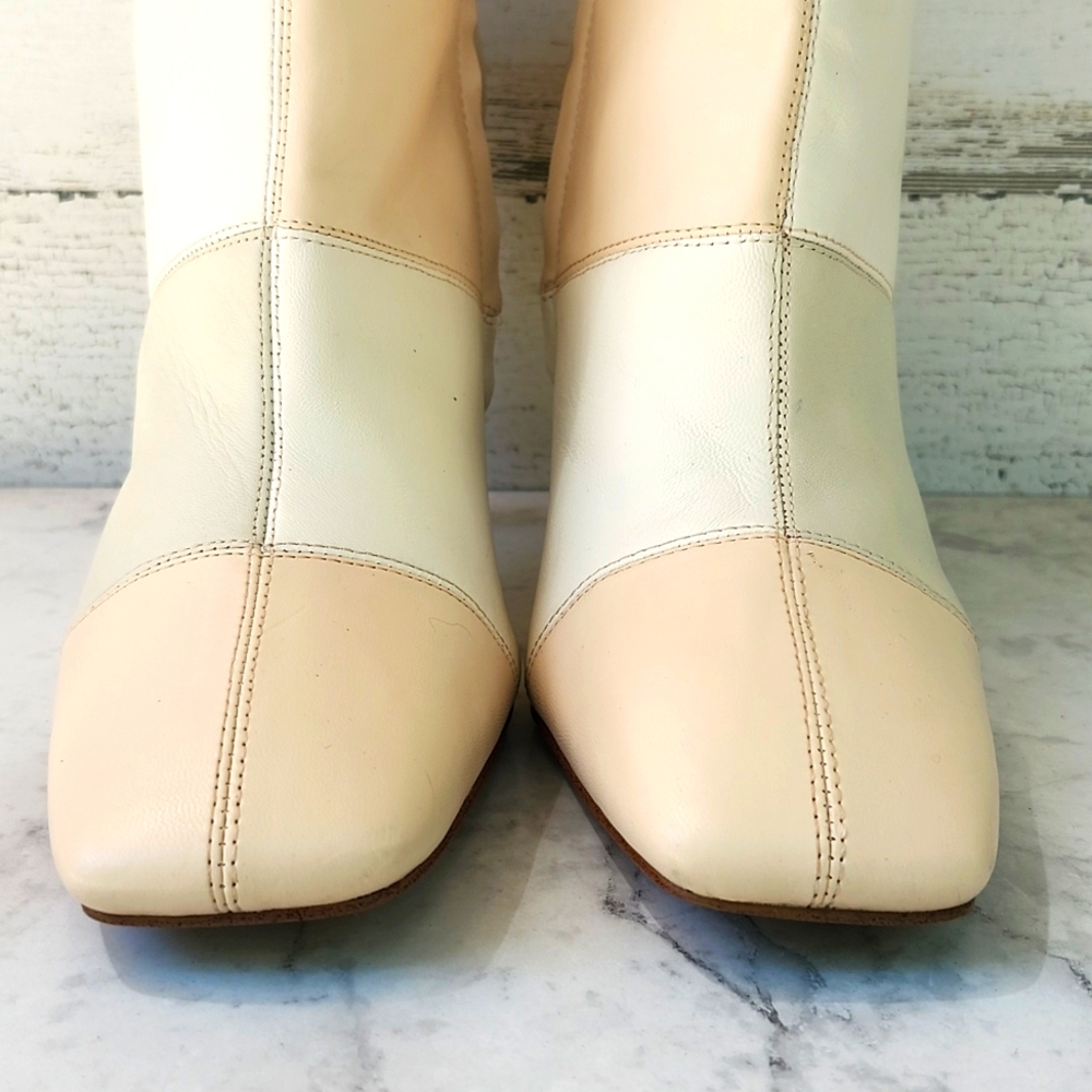 SAM EDELMAN OLINA LEATHER BOOTS - Picture 2 of 14